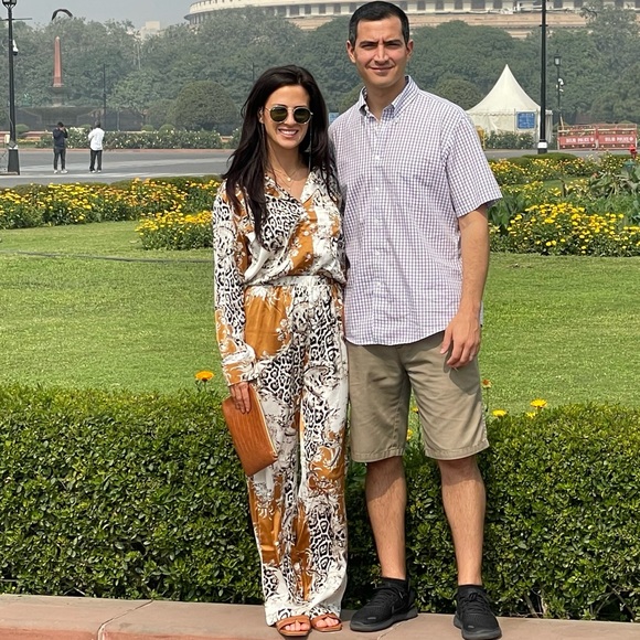 Missguided Contrast Leopard Print Satin Pajama Set - Picture 5 of 8